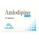 AMLODIPINO 10 MG 10 TBS PC