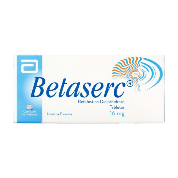 BETASERC 16 MG 30 TBS