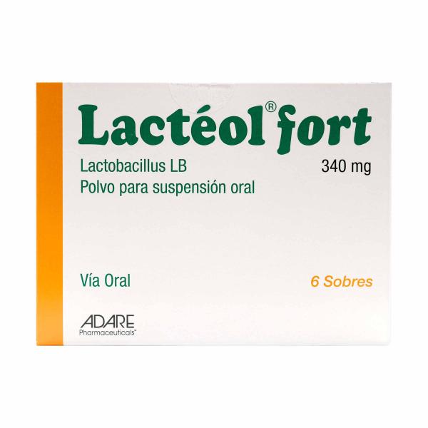 LACTEOL FORT 340 MG 6 SBS