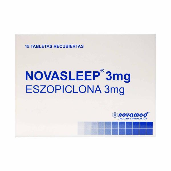 NOVASLEEP (ESZOPICLON 3MG) 15TB M(28495)