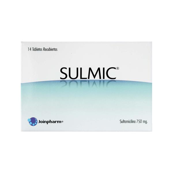 SULMIC 750 MG 14 TBS REC