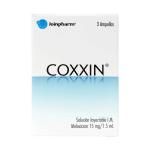 COXXIN 15 MG/1.5ML 3 AMP