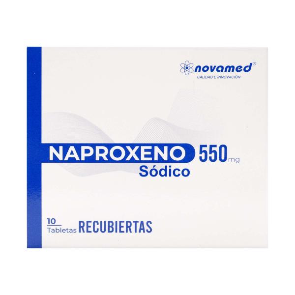 NAPROXENO SODICO 550 MG 10 TBS REC