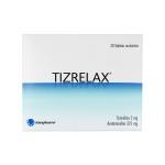 TIZRELAX 20 TABLETAS RECUBIERTAS
