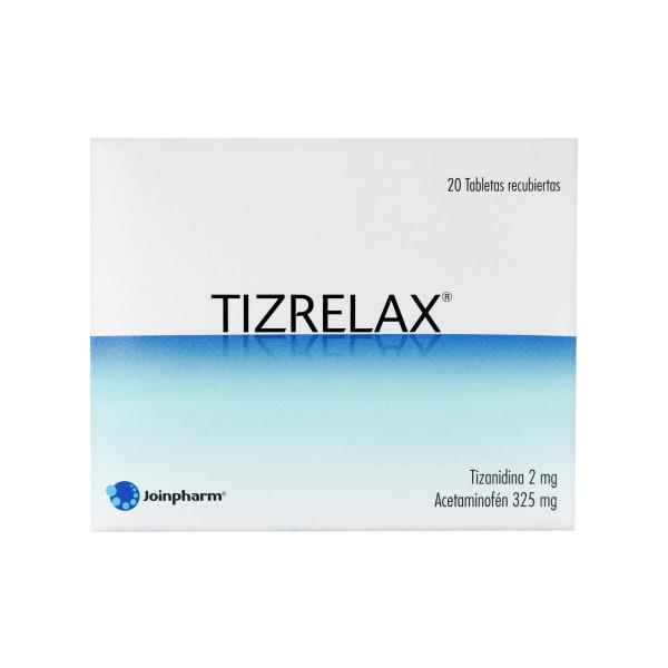 TIZRELAX 20 TABLETAS RECUBIERTAS