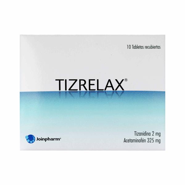 TIZRELAX 10 TABLETAS RECUBIERTAS