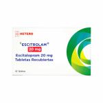 ESCITROLAM 20 MG 30 TBS