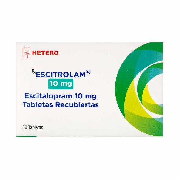 ESCITROLAM 10 MG 30 TBS