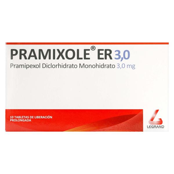 PRAMIXOLE ER 3.0 MG 10 TBS (P)187607