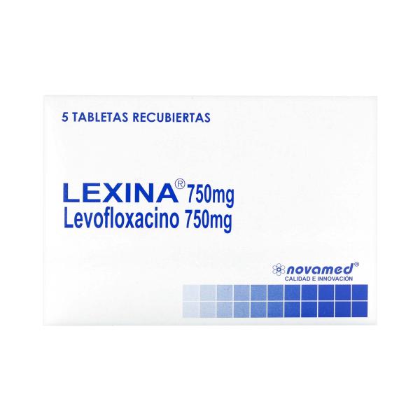 LEXINA 750 MG 5 TABLETAS