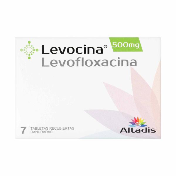 LEVOCINA 500 MG 7 TBS