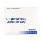 LEXINA 500 MG 10 TABLETAS