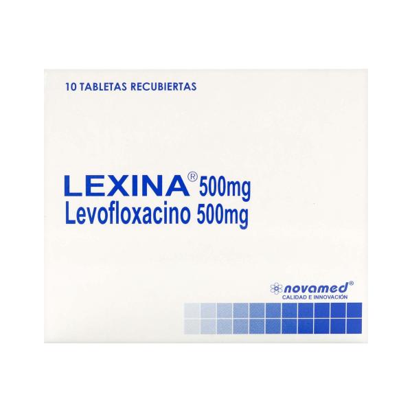 LEXINA 500 MG 10 TABLETAS