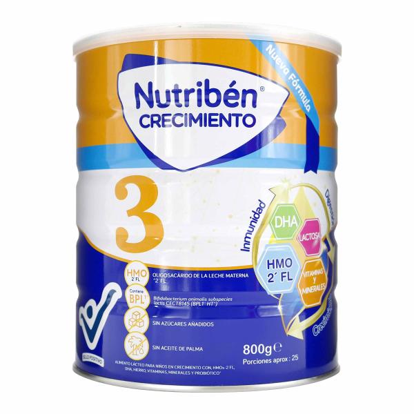 NUTRIBEN CRECIMIENTO ETAPA 3 800 GRS