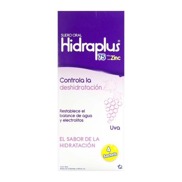 HIDRAPLUS 75 ZINC UVA BOL.100ML 4UND