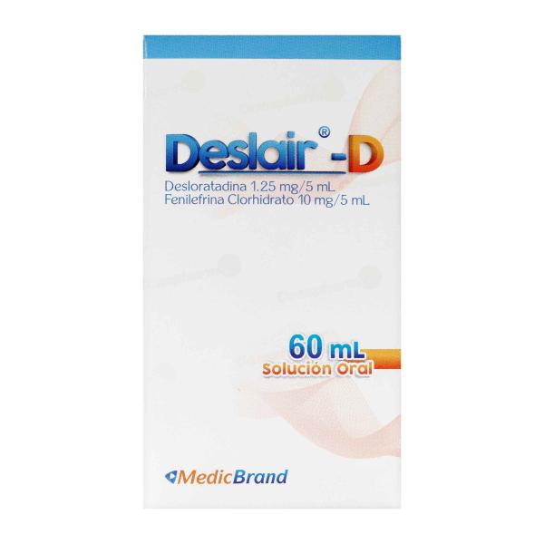 DESLAIR-D SOLUCION ORAL 60 ML COA