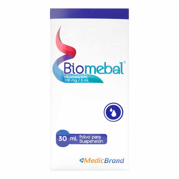 BIOMEBAL 100 MG/5ML POLVO SUSP.30 ML COA