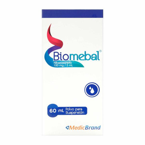 BIOMEBAL 100 MG/5ML POLVO SUSP.60 ML COA
