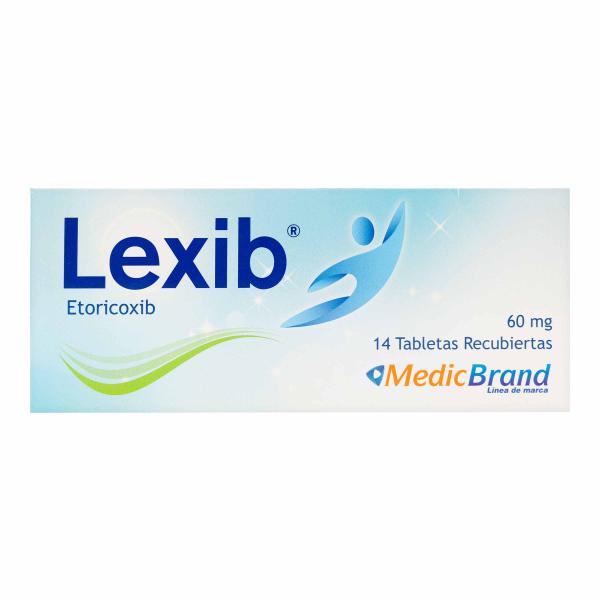 LEXIB 60 MG 14 TABS COA