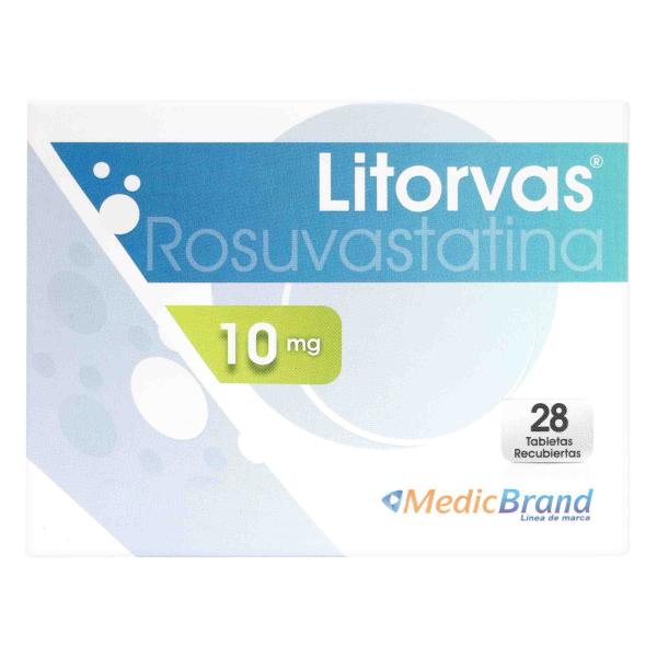 LITORVAS 10 MG 28 TABS COA