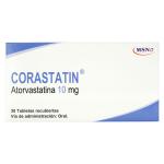 CORASTATIN 10 MG 30 TBS(SAV)