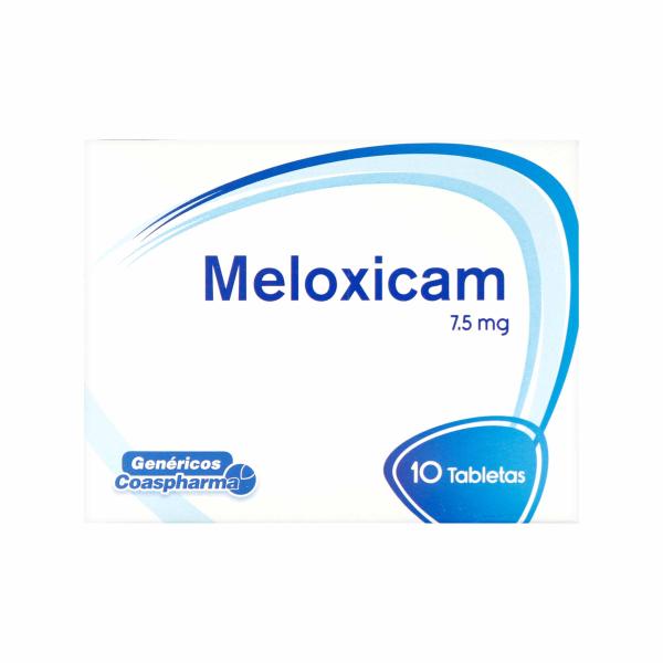 MELOXICAM 7.5 MG 10 TBS COA