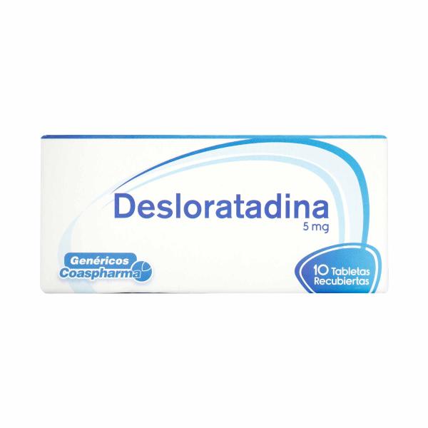 DESLORATADINA 5 MG 10 TBS COA