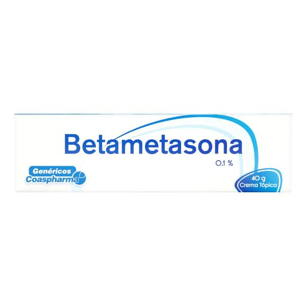 BETAMETASONA 0.1 % CREMA 40 GRS COA