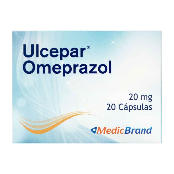 ULCEPAR 20 MG 20 CAP COA