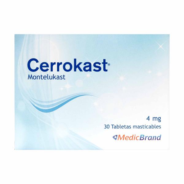 CERROKAST 4 MG 30 TBS(M) 28002 COA