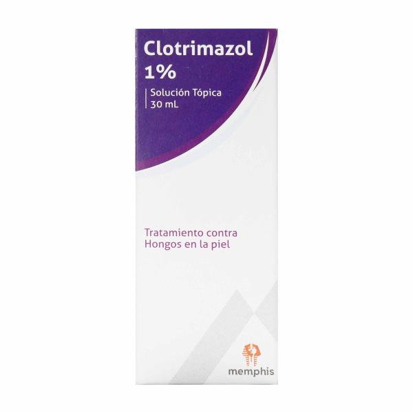 CLOTRIMAZOL 1% SOLUCION TOPICA 30 ML MP
