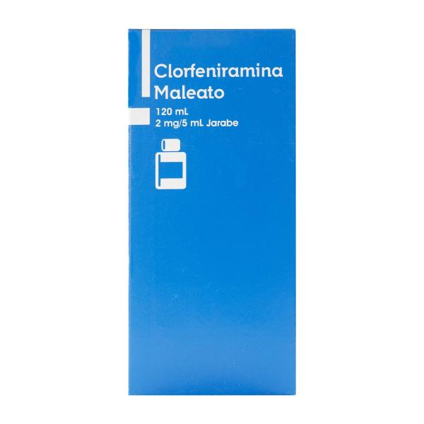 CLORFENIRAMINA 2MG/5ML JARABE 120ML