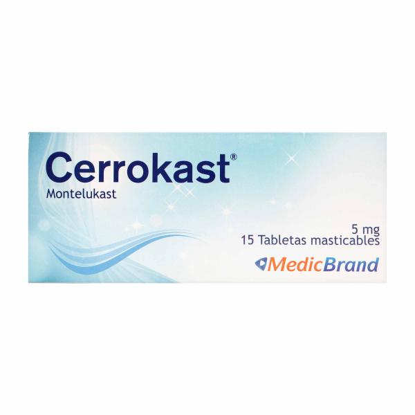 CERROKAST 5 MG 15 TBS MAST COA