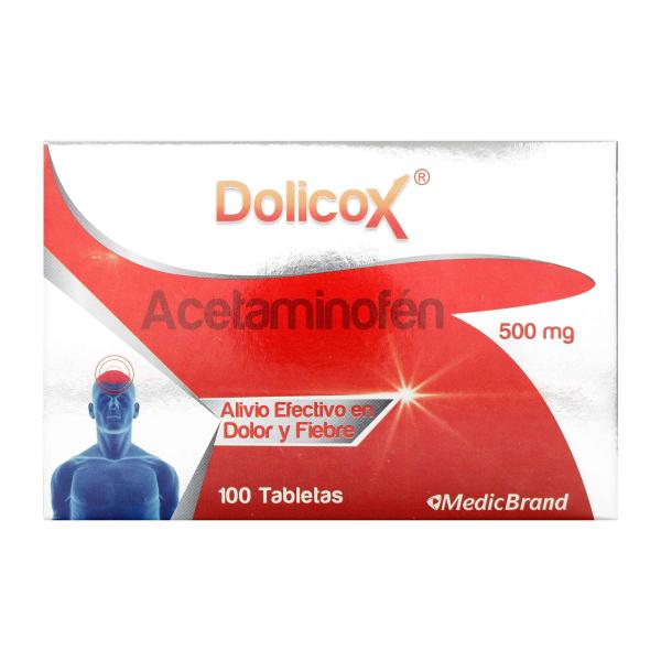 DOLICOX 500 MG 100 TBS COA