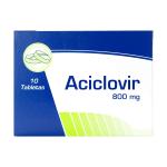 ACICLOVIR 800 MG 10 TABS COA