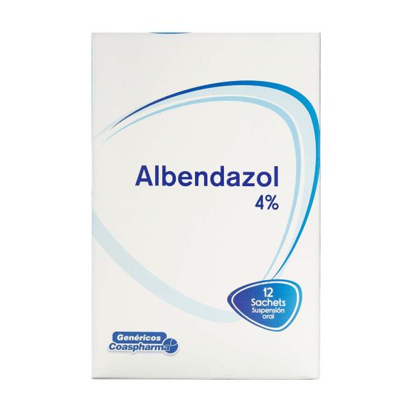 ALBENDAZOL 4% SUSP.10 ML X 12 SBS COA