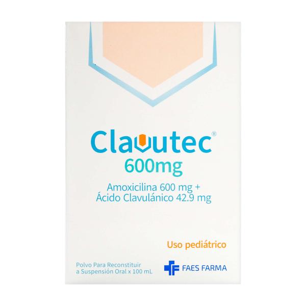 CLAVUTEC 600 MG + 42.9 MG/5 ML FCO 100ML