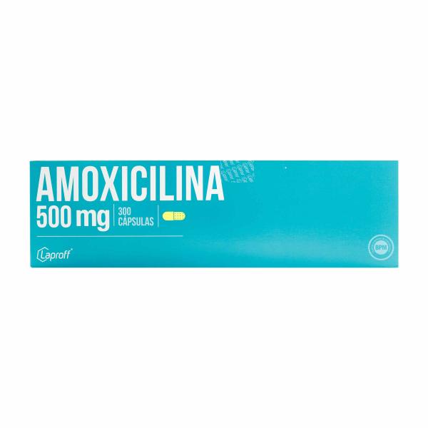 AMOXICILINA 500 MG 300 CAP LP