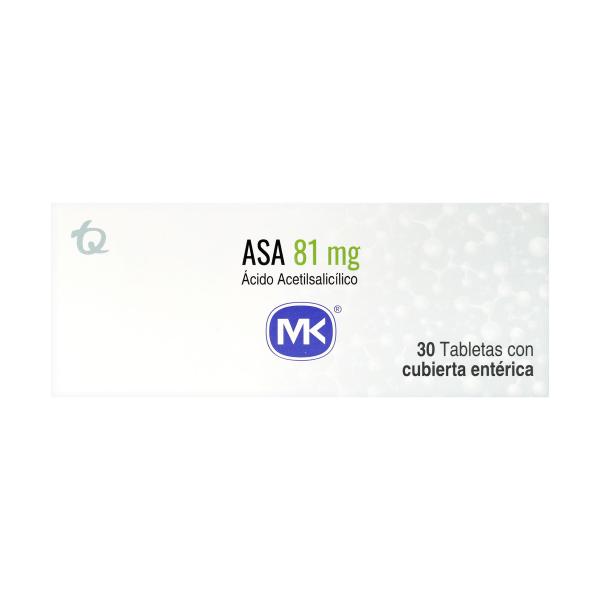 ASA 81 MG 30 TBS MK