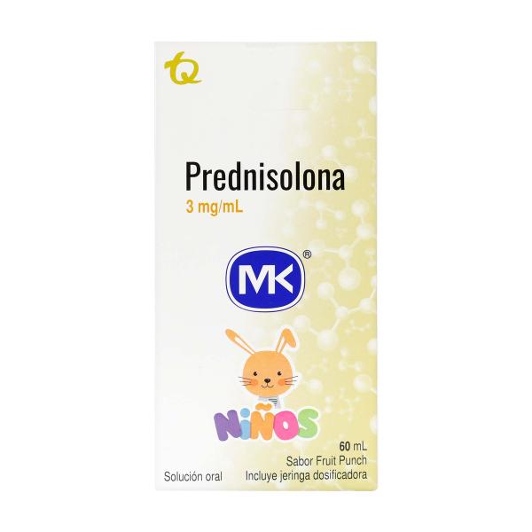 PREDNISOLONA 3MG/1ML SLN 60 ML MK
