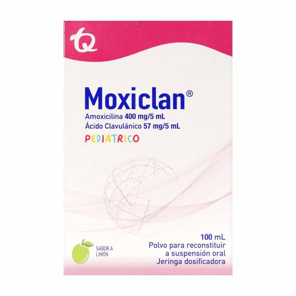 MOXICLAN PEDIAT.400 MG/5ML FCO 100ML MK