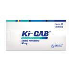 KI-CAB TEGOPRAZAN 50MG 30 TBS RECS