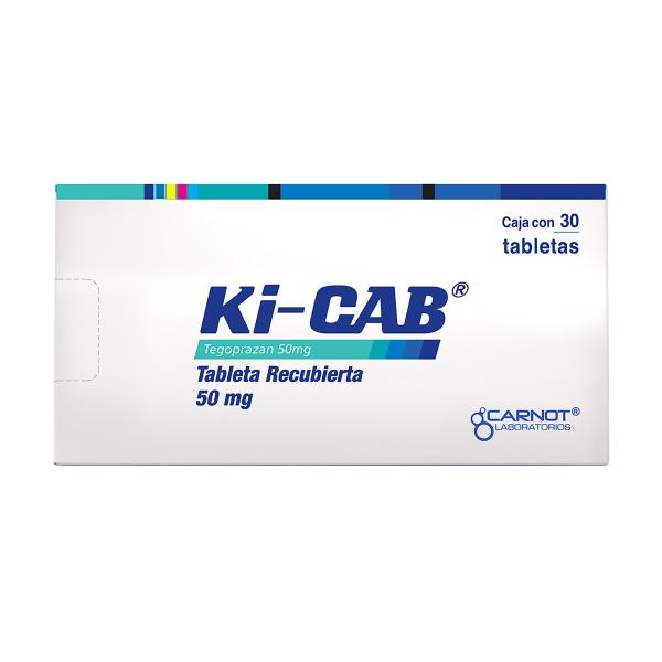 KI-CAB TEGOPRAZAN 50MG 30 TBS RECS