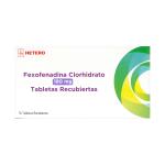 FEXOFENADINA CLORHIDRA.180 MG CJ 10 TABS