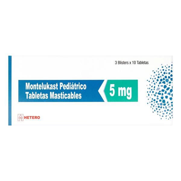 MONTELUKAST PED.5 MG 30TBS MAS(M)37828