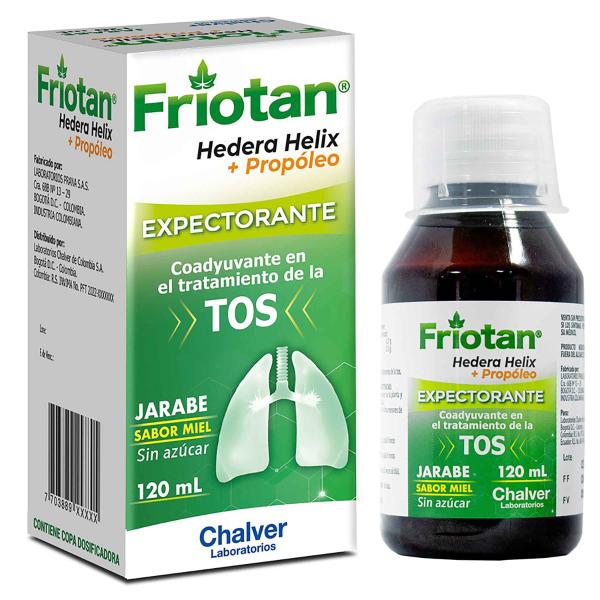 FRIOTAN HEDERA HELIX JARABE 120 ML