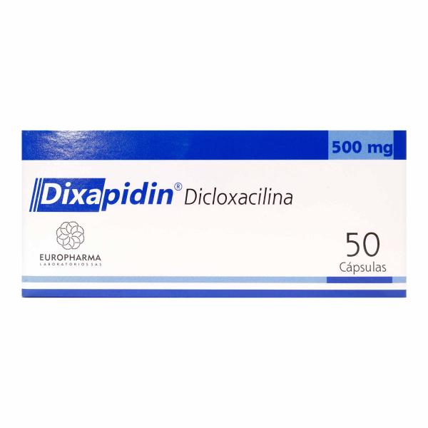 DIXAPIDIN 500 MG 50 CAPSULAS
