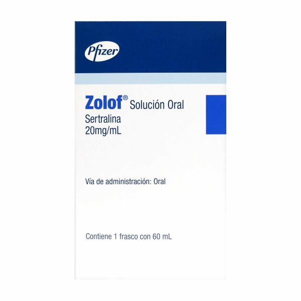 ZOLOF SOLUCION ORAL 60 ML
