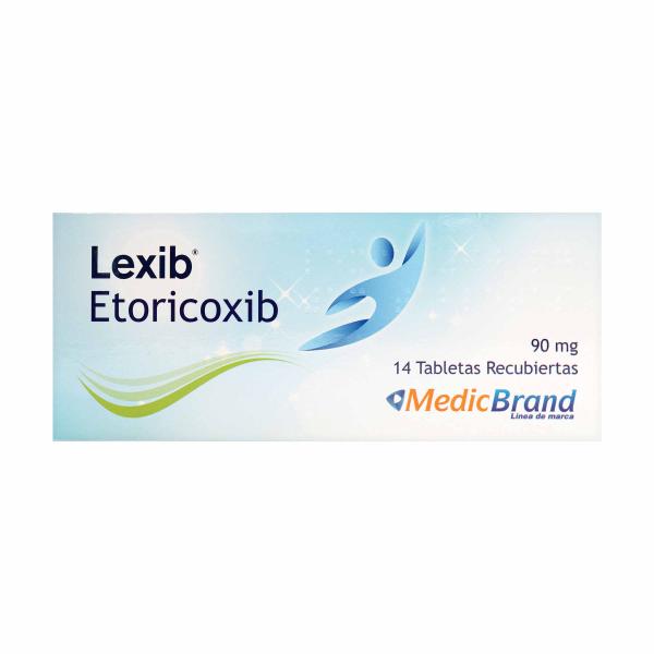 LEXIB 90 MG 14 TABS RECS COA