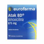 ATAK BD 875 MG 14 TABS